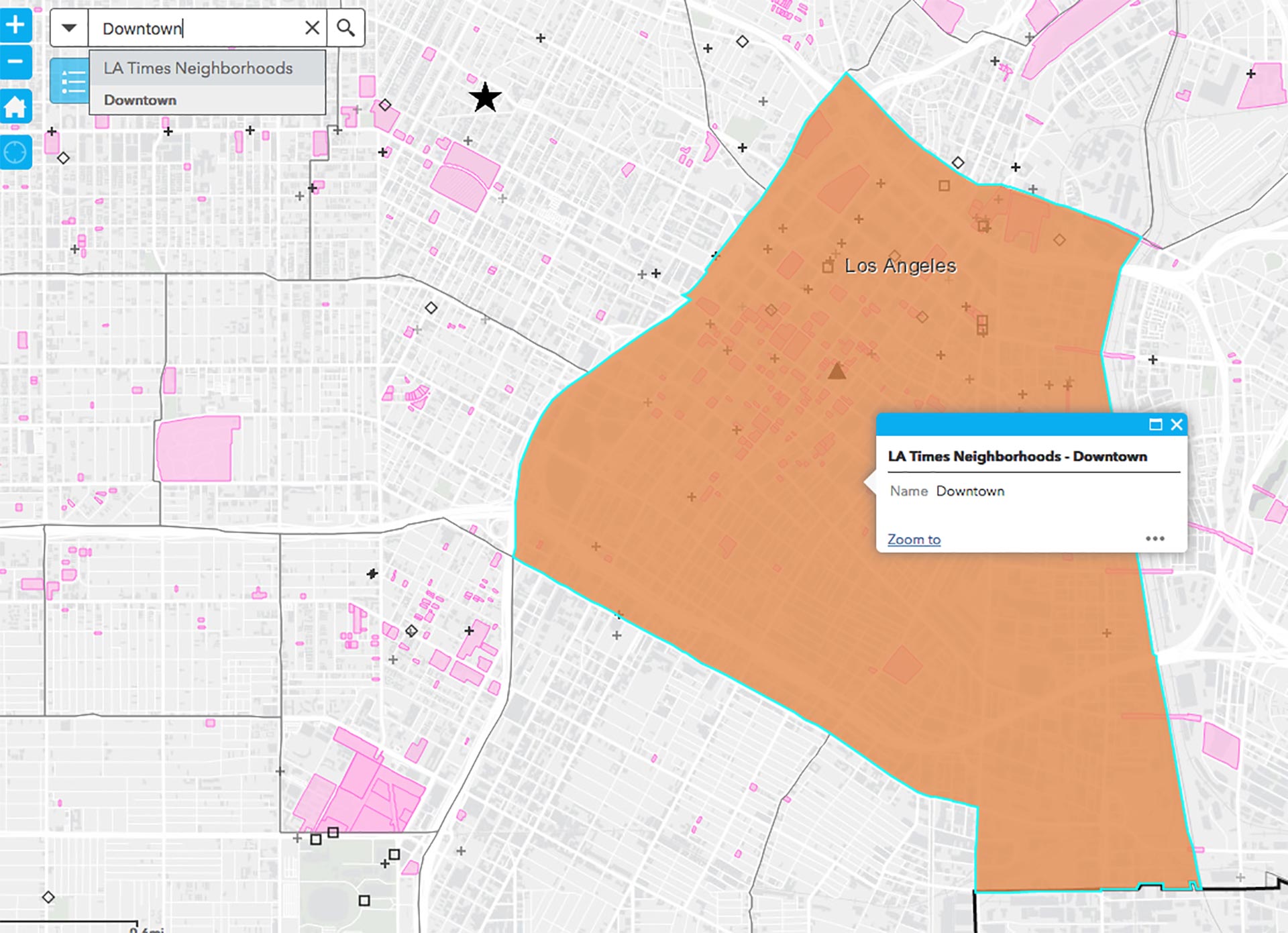 Location search