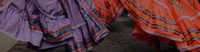 Traditional dress skirts